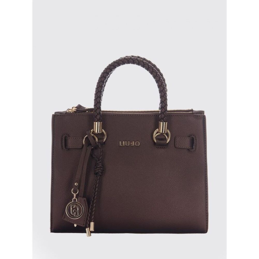 Liu Jo Women Liu Jo Synthetic Leather Handbag With Double Handle And Charm